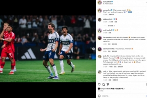 九游体育网站-补时点射绝杀收获首球，穆勒社媒晒照：多么疯狂的比赛！